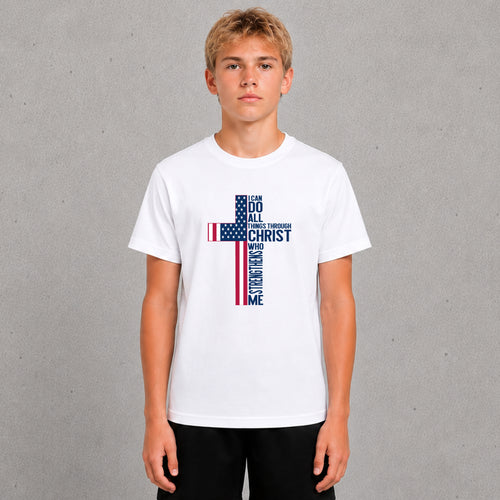 American Flag Cross