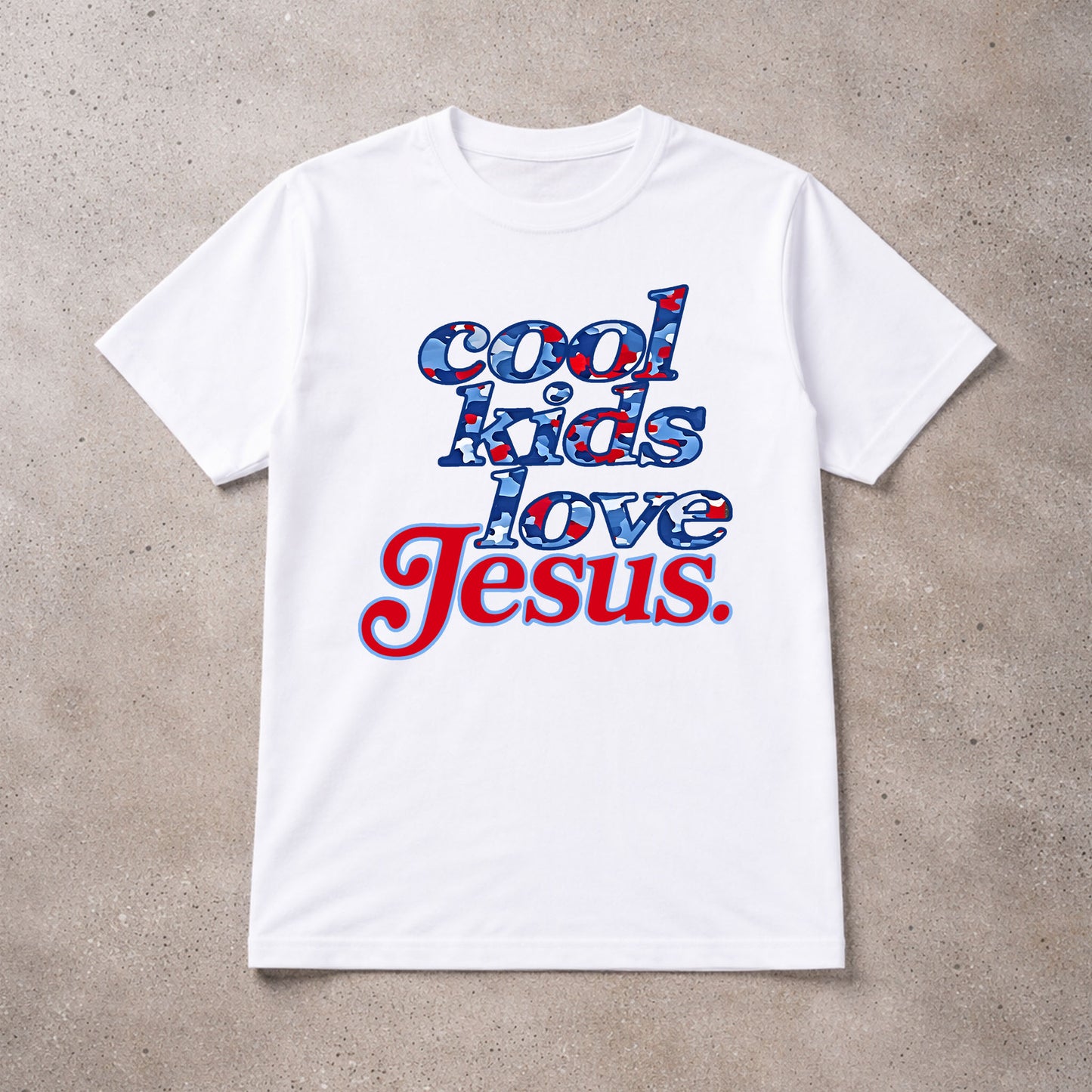 Cool Kids Love Jesus - RWB Camo