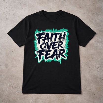 Faith Over Fear - Teal