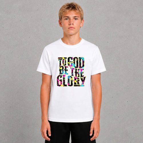 To God Be The Glory - Neon
