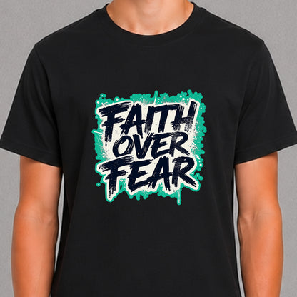 Faith Over Fear - Teal